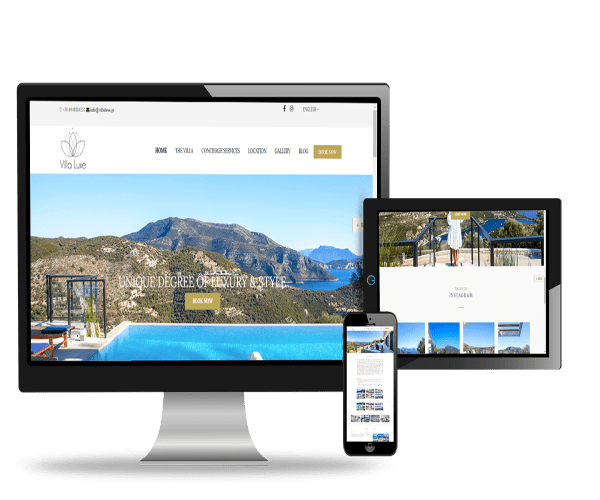 future marketing web digital agency villa luxe lefkada cover image
